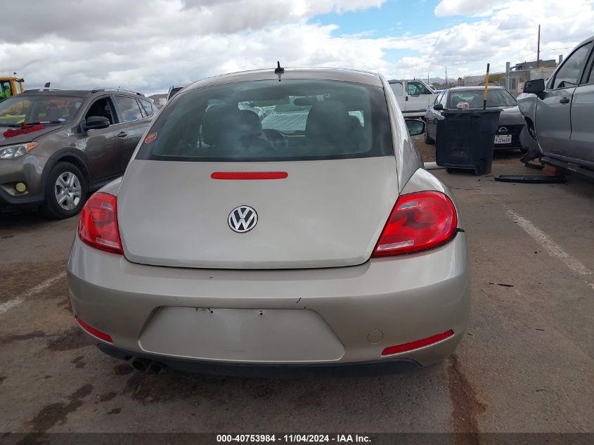 2012 Volkswagen Beetle 2.5L VIN: 3VWJP7AT3CM640140 Lot: 40753984