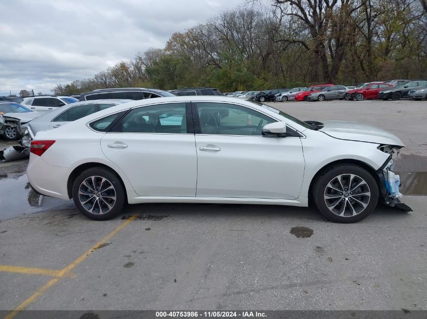 2016 Toyota Avalon Xle VIN: 4T1BK1EB3GU198817 Lot: 40753986