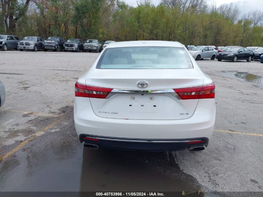 2016 Toyota Avalon Xle VIN: 4T1BK1EB3GU198817 Lot: 40753986