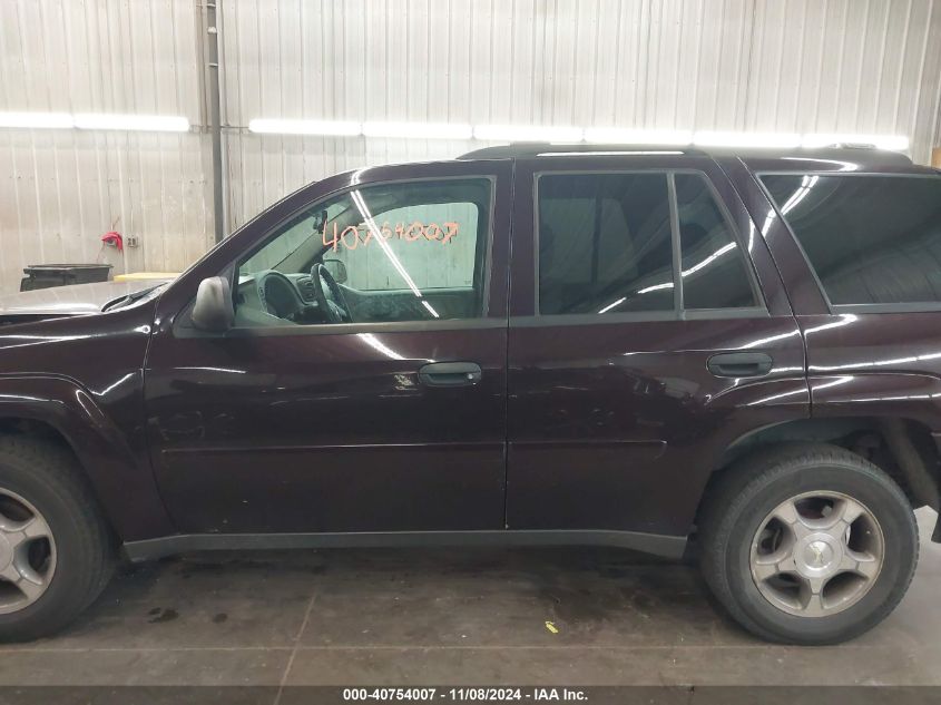 2008 Chevrolet Trailblazer Fleet VIN: 1GNDT13S182208164 Lot: 40754007