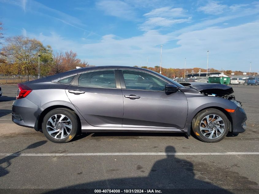 2018 Honda Civic Ex VIN: 2HGFC2F71JH602468 Lot: 40754008