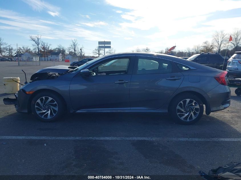 2018 Honda Civic Ex VIN: 2HGFC2F71JH602468 Lot: 40754008