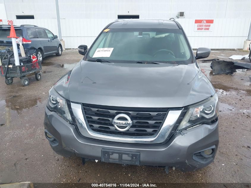 2017 Nissan Pathfinder Sv VIN: 5N1DR2MN2HC651144 Lot: 40754016