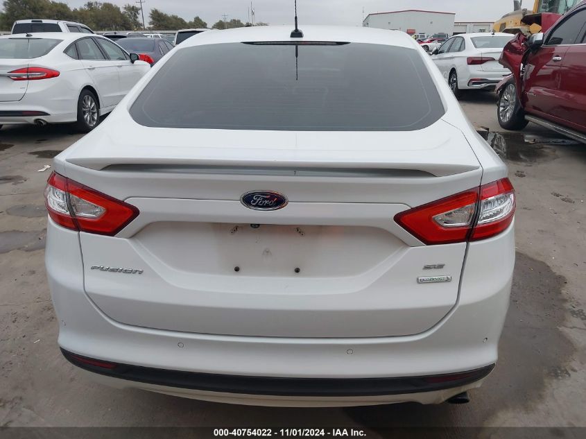 2016 FORD FUSION SE - 3FA6P0HD3GR267761