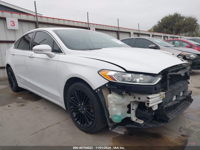 2016 Ford Fusion Se VIN: 3FA6P0HD3GR267761 Lot: 40754022