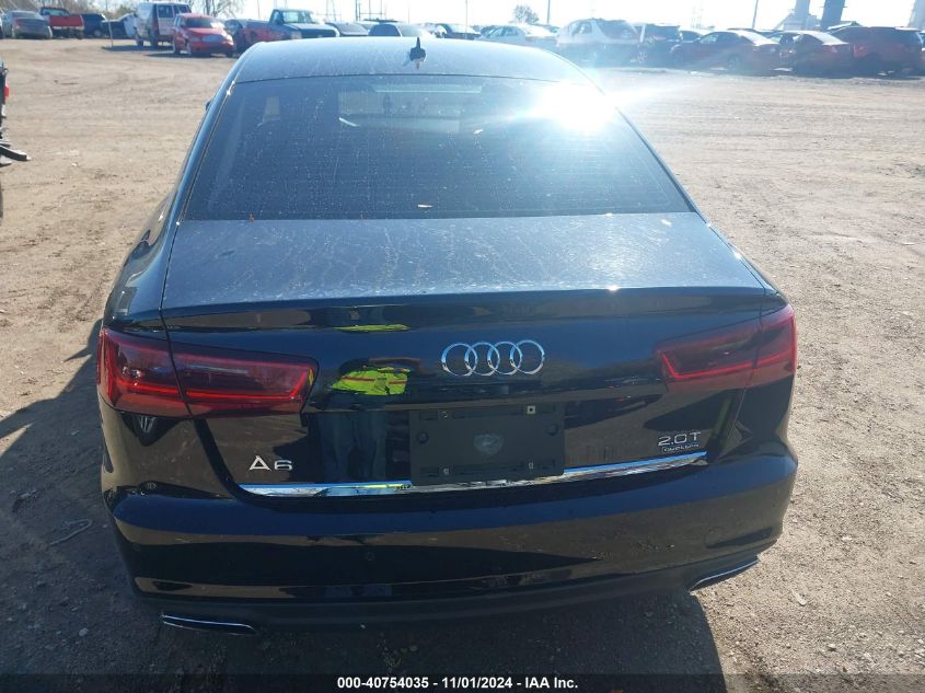 2018 Audi A6 2.0T Premium/2.0T Sport VIN: WAUF8AFC2JN066206 Lot: 40754035