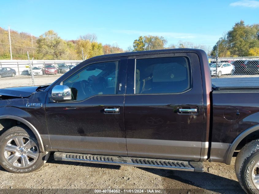 2020 Ford F-150 Lariat VIN: 1FTEW1E49LFA16561 Lot: 40754052