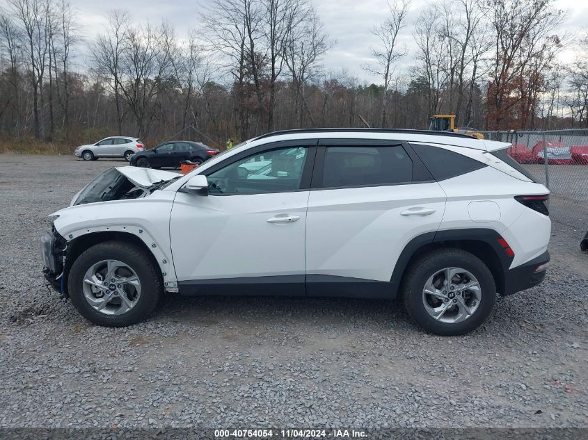 2022 Hyundai Tucson Sel VIN: 5NMJBCAE3NH041661 Lot: 40754054