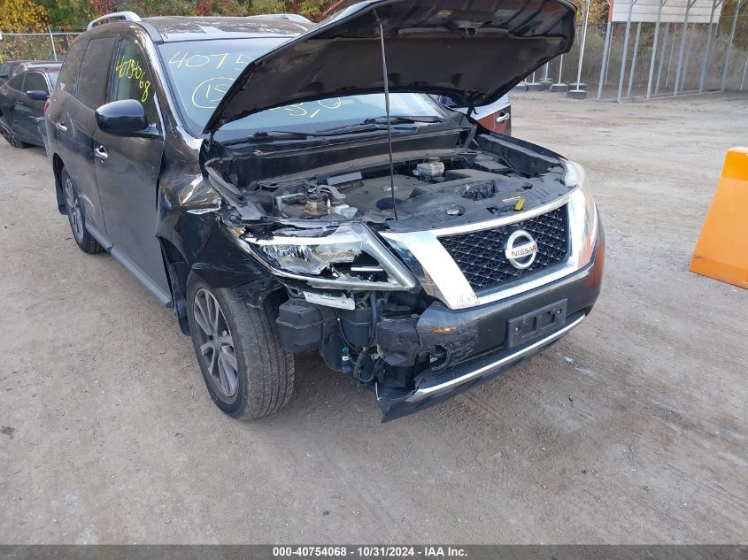 2014 Nissan Pathfinder Sv VIN: 5N1AR2MM3EC701684 Lot: 40754068