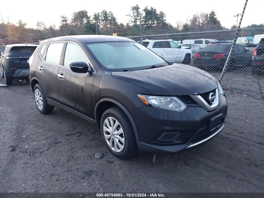 2015 Nissan Rogue S VIN: KNMAT2MV7FP533475 Lot: 40754083