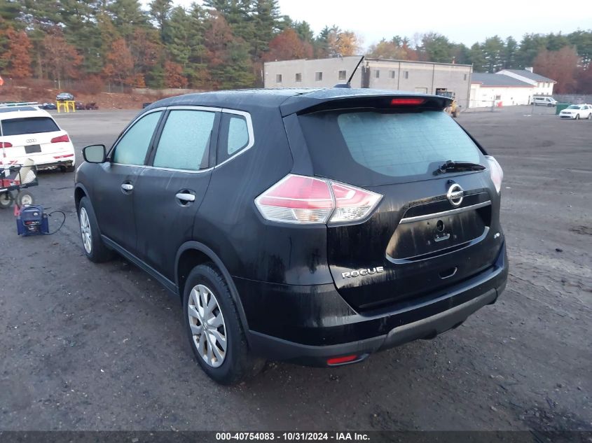 2015 Nissan Rogue S VIN: KNMAT2MV7FP533475 Lot: 40754083