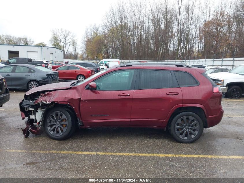 2019 Jeep Cherokee High Altitude 4X4 VIN: 1C4PJMDN0KD362950 Lot: 40754100