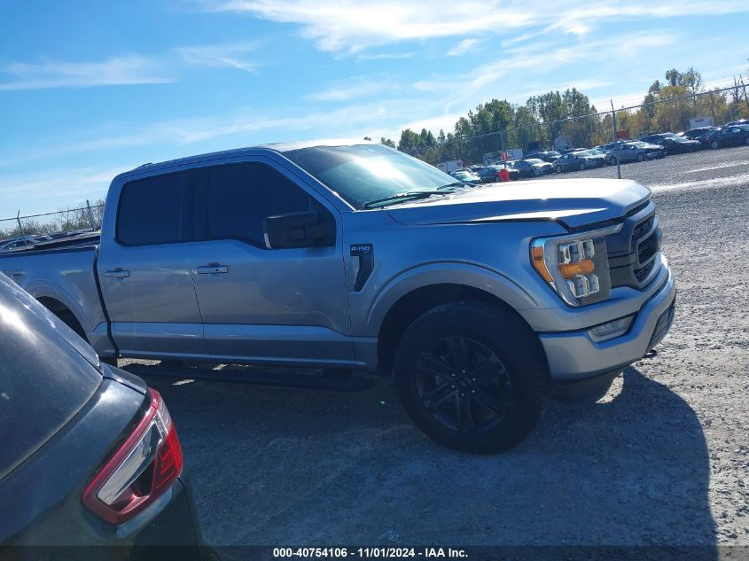 2021 Ford F-150 Xlt VIN: 1FTFW1E83MFC25058 Lot: 40754106