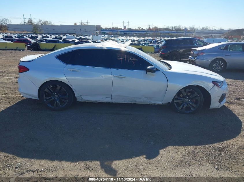 2023 Acura Tlx Standard VIN: 19UUB5F32PA000954 Lot: 40754118