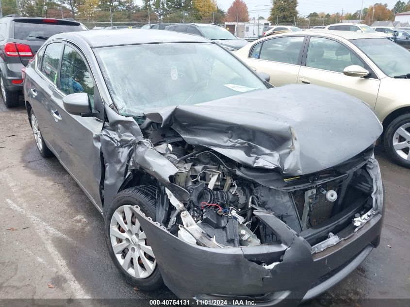 2015 Nissan Sentra S VIN: 3N1AB7AP7FY371399 Lot: 40754131