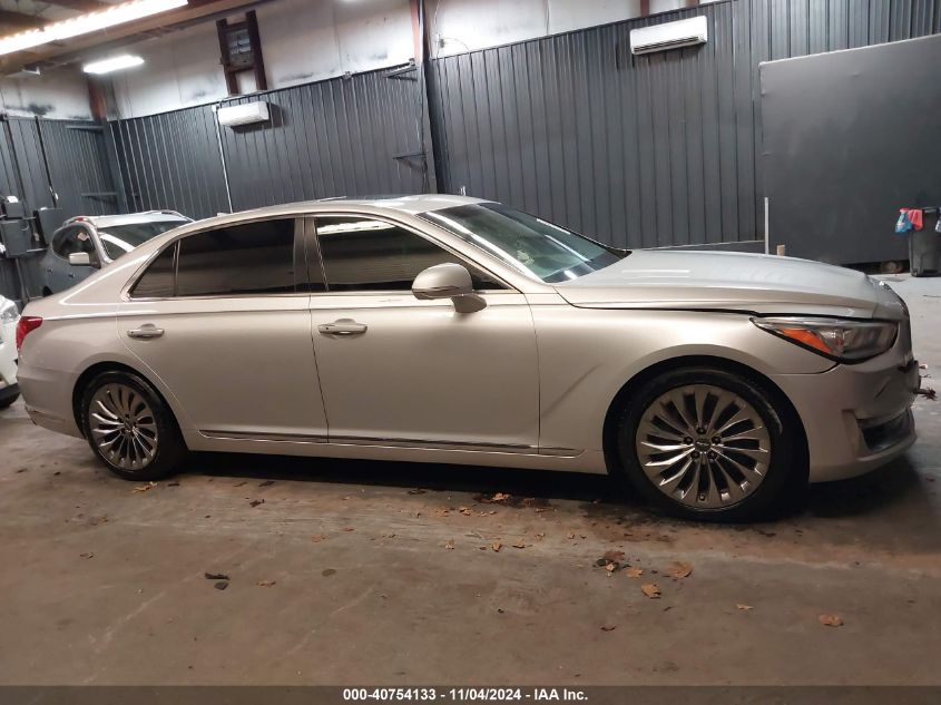 2017 Genesis G90 5.0 Ultimate VIN: KMHG54JH7HU034898 Lot: 40754133