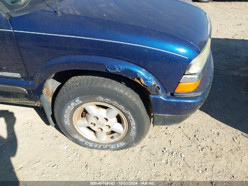 2003 Chevrolet S-10 Ls VIN: 1GCDT13X53K174890 Lot: 40754142