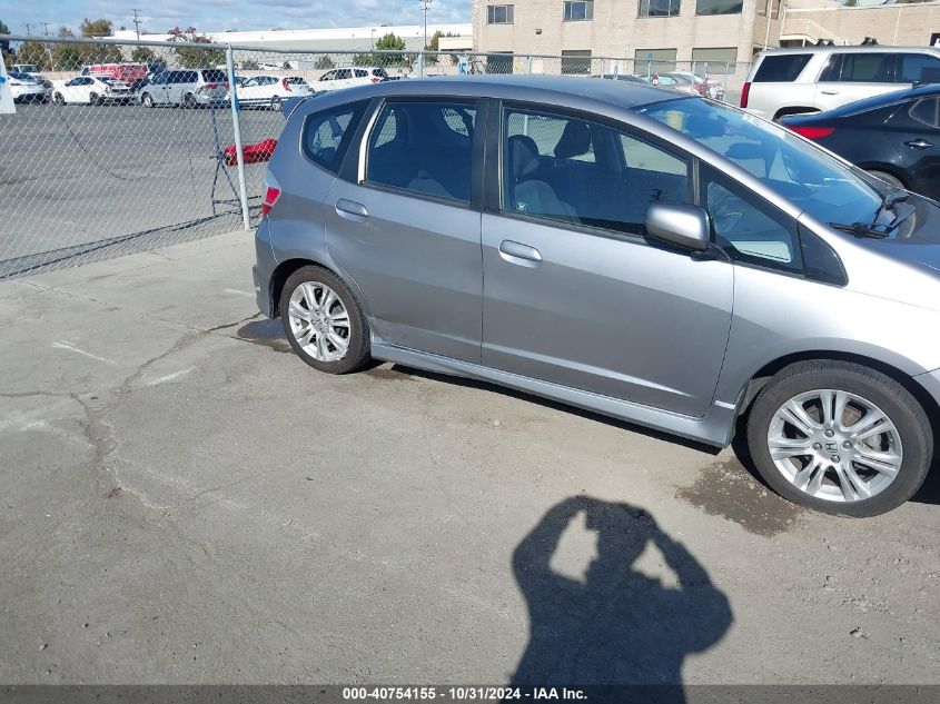 2009 Honda Fit Sport VIN: JHMGE87419S068430 Lot: 40754155