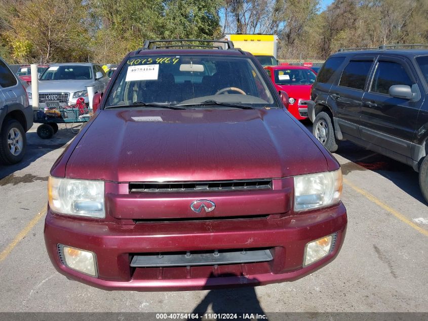 2001 Infiniti Qx4 Luxury VIN: JNRDR07Y61W107457 Lot: 40754164