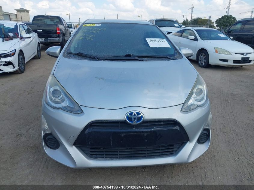 2015 Toyota Prius C Two VIN: JTDKDTB30F1580469 Lot: 40754199