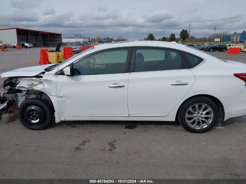 2017 Nissan Sentra Sv VIN: 3N1AB7AP0HY399189 Lot: 40754203