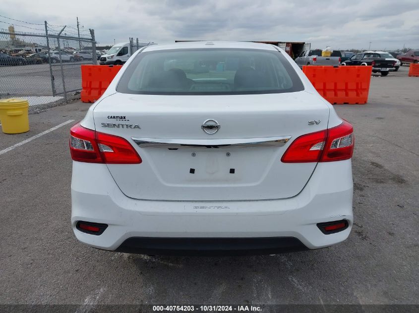 2017 Nissan Sentra Sv VIN: 3N1AB7AP0HY399189 Lot: 40754203