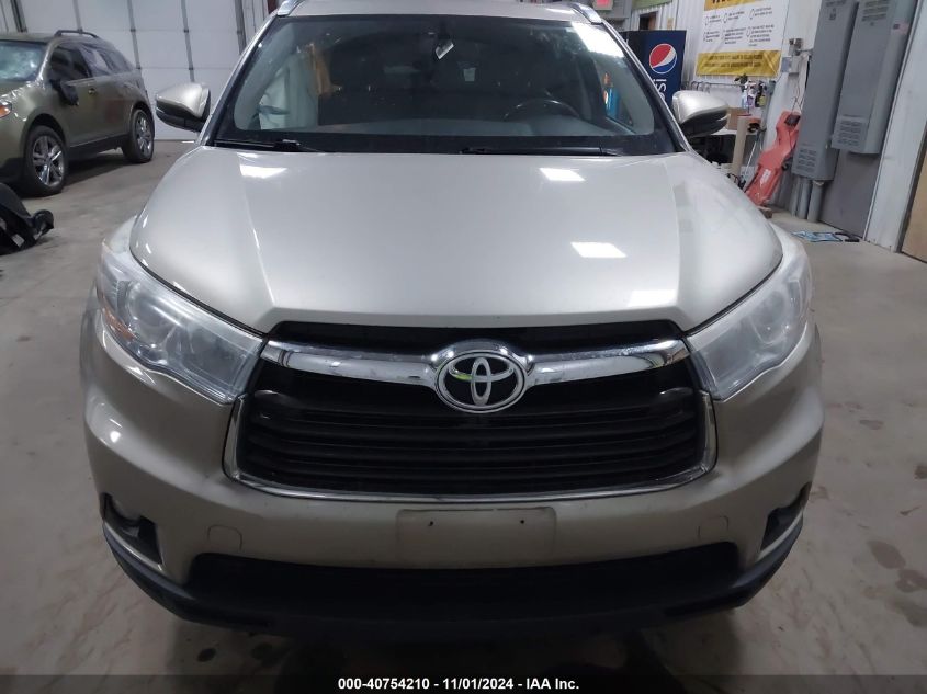 2016 Toyota Highlander Xle V6 VIN: 5TDJKRFH8GS277888 Lot: 40754210