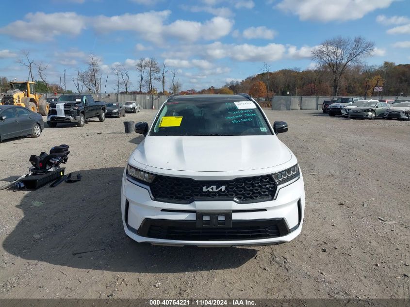 2022 Kia Sorento S VIN: 5XYRL4LCXNG148492 Lot: 40754221