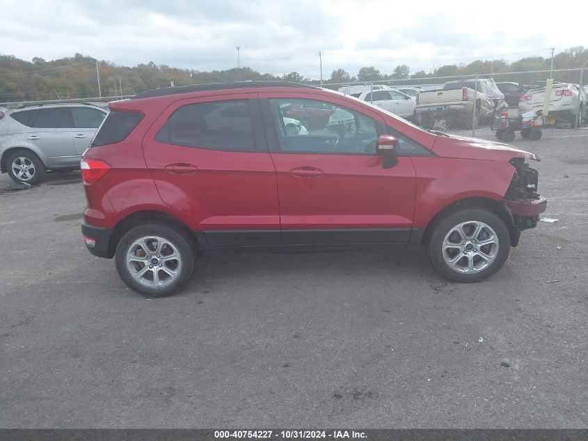 2018 Ford Ecosport Se VIN: MAJ6P1UL1JC199825 Lot: 40754227