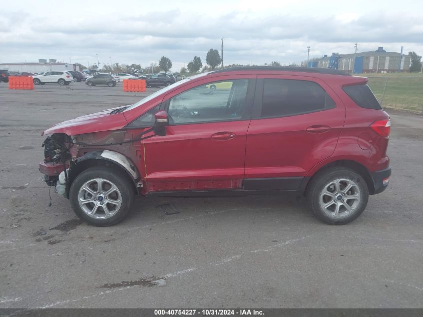 2018 Ford Ecosport Se VIN: MAJ6P1UL1JC199825 Lot: 40754227