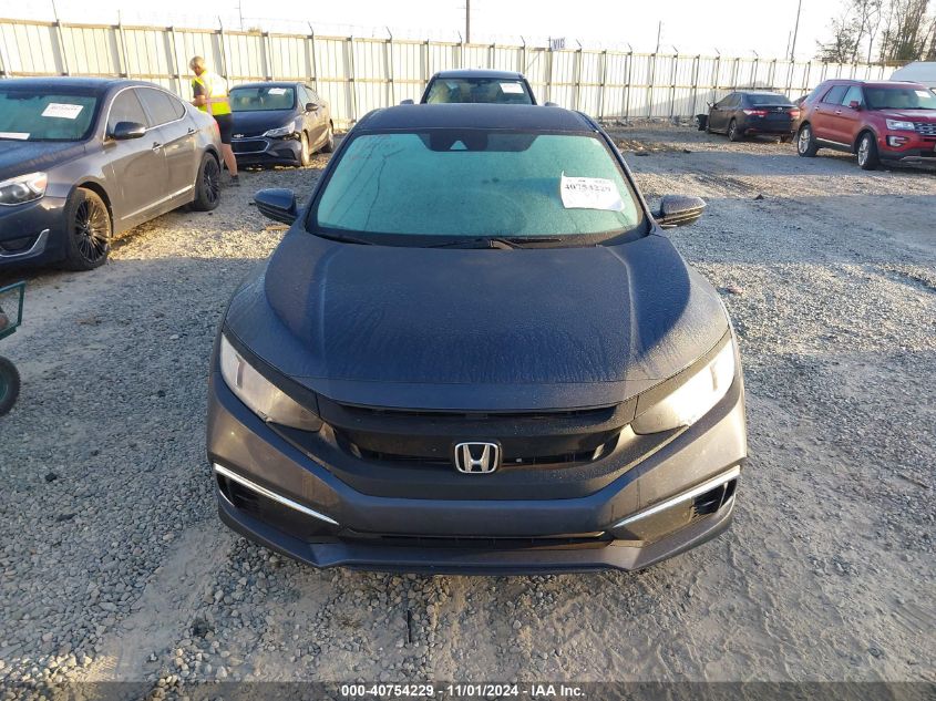 2021 Honda Civic Lx VIN: 2HGFC2F66MH502037 Lot: 40754229