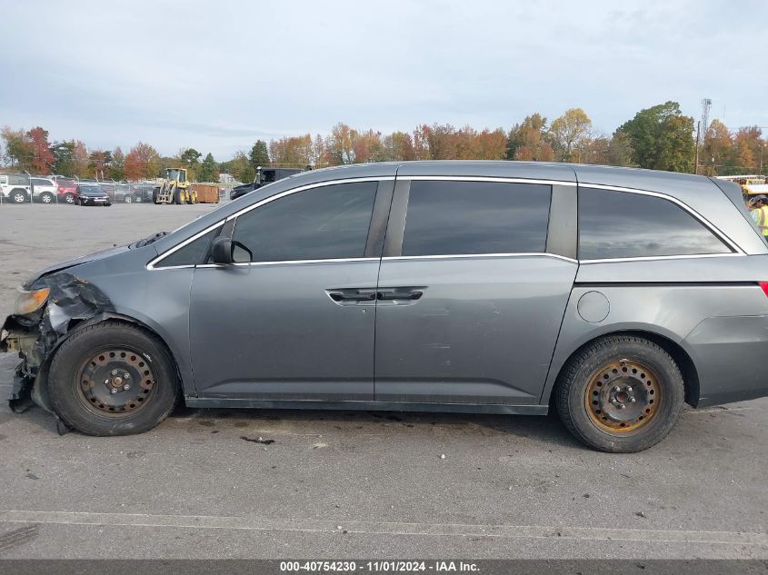 2012 Honda Odyssey Lx VIN: 5FNRL5H22CB098729 Lot: 40754230