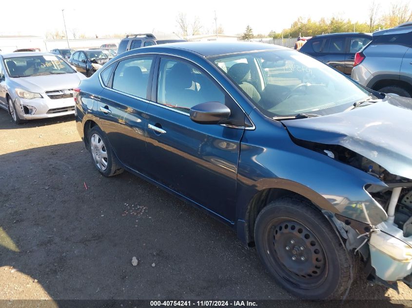 2015 Nissan Sentra Sv VIN: 3N1AB7AP6FY268393 Lot: 40754241