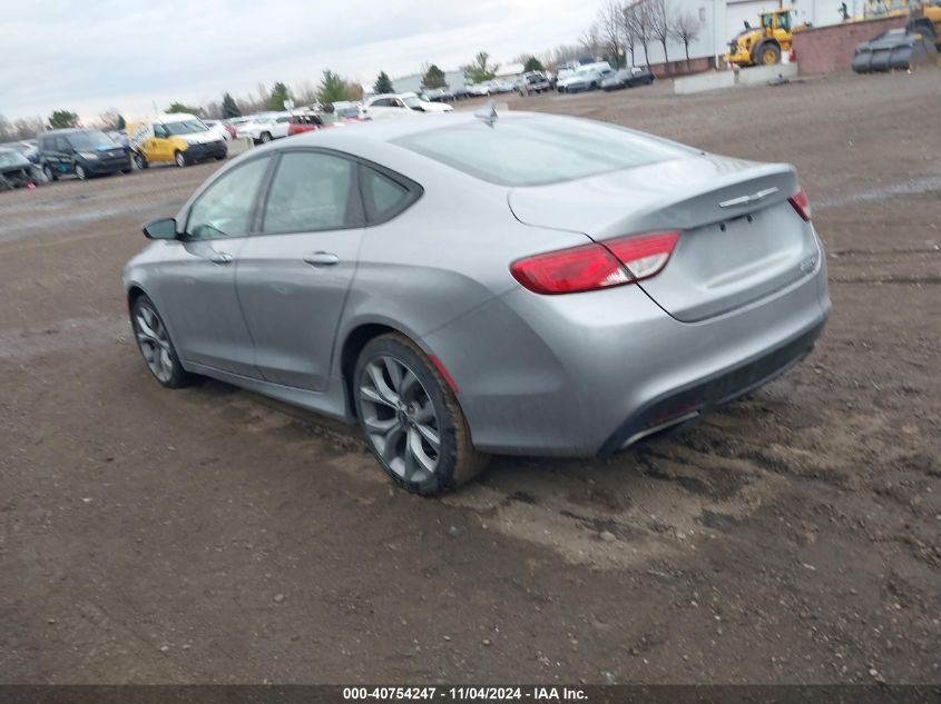 2015 CHRYSLER 200 S - 1C3CCCBB5FN559712