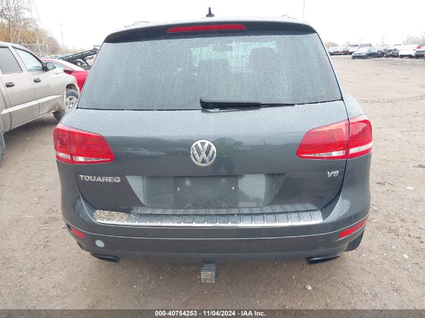 2012 Volkswagen Touareg Vr6 Lux VIN: WVGFF9BP6CD000570 Lot: 40754253