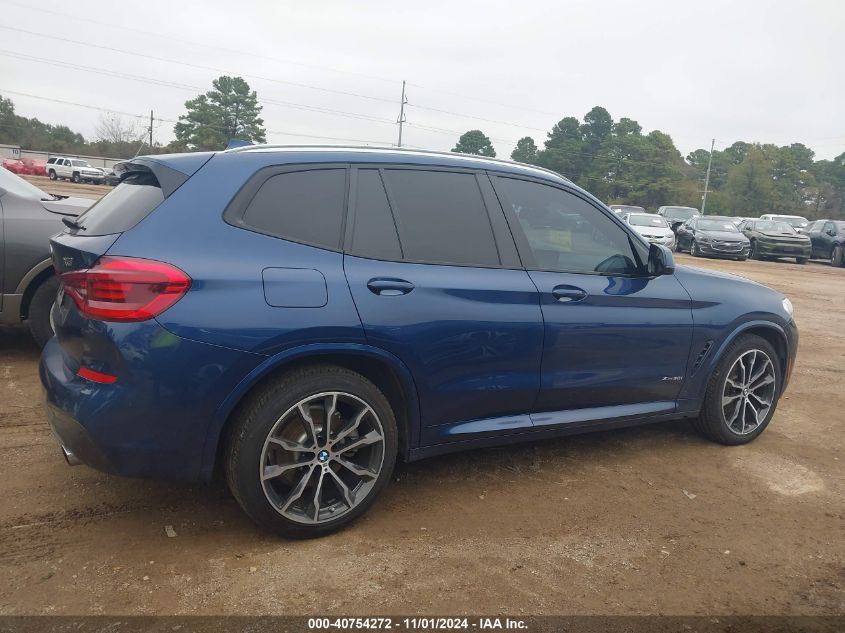 2018 BMW X3 XDRIVE30I - 5UXTR9C50JLC73584