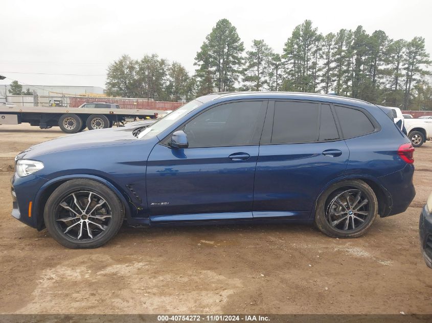 2018 BMW X3 xDrive30I VIN: 5UXTR9C50JLC73584 Lot: 40754272