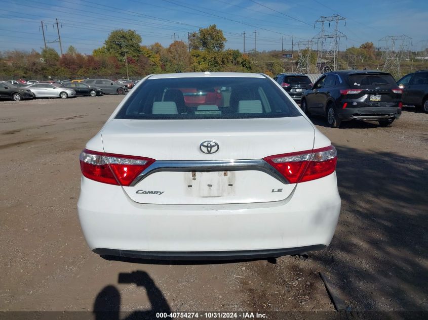 2017 Toyota Camry Le VIN: 4T1BF1FK8HU619290 Lot: 40754274