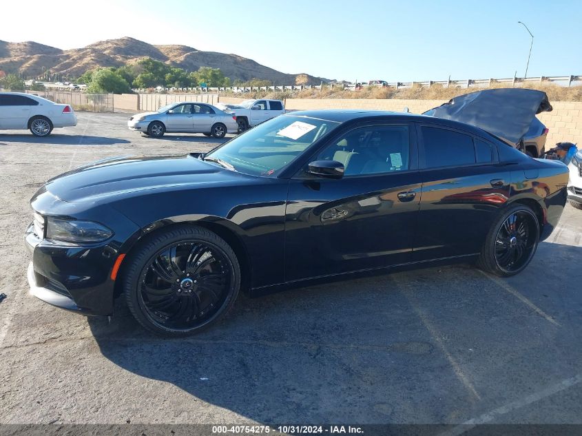 2019 Dodge Charger Sxt Rwd VIN: 2C3CDXBG7KH636356 Lot: 40754275