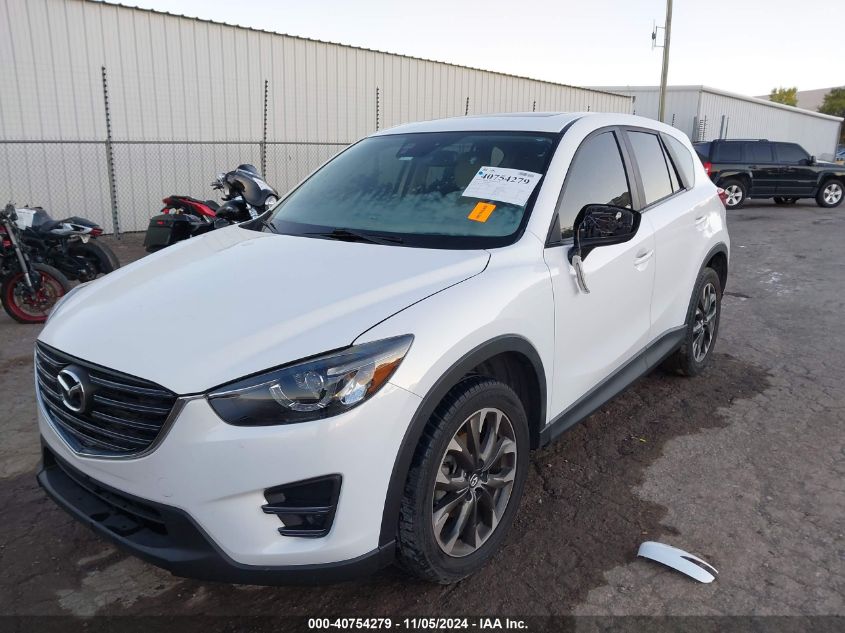 2016 Mazda Cx-5 Grand Touring VIN: JM3KE2DY0G0852632 Lot: 40754279