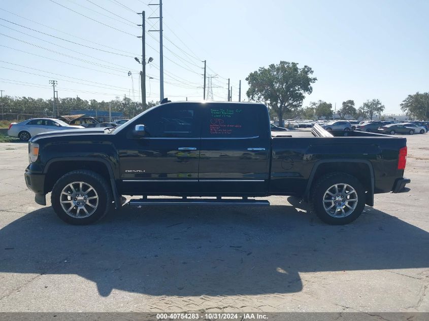 2015 GMC Sierra 1500 Denali VIN: 3GTU2WEJ1FG318830 Lot: 40754283