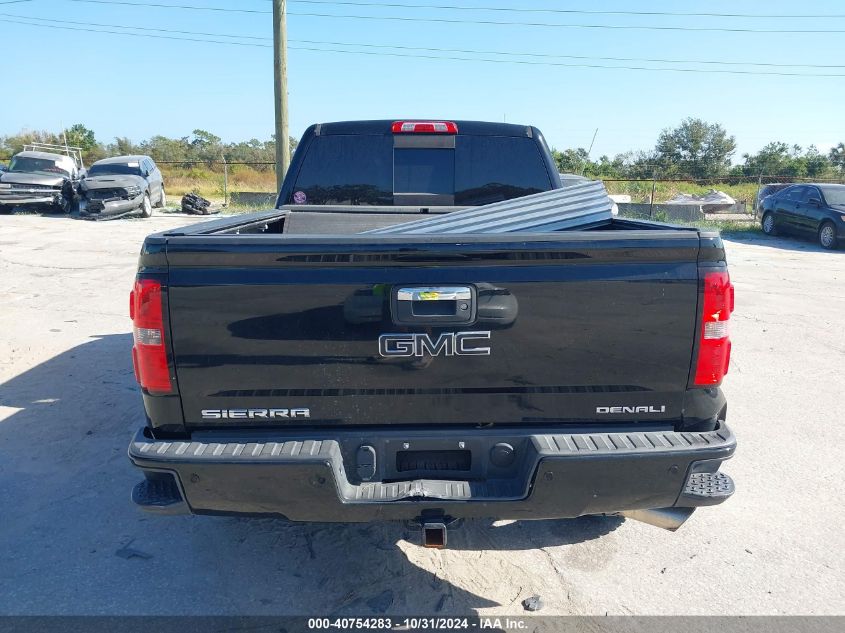 2015 GMC Sierra 1500 Denali VIN: 3GTU2WEJ1FG318830 Lot: 40754283