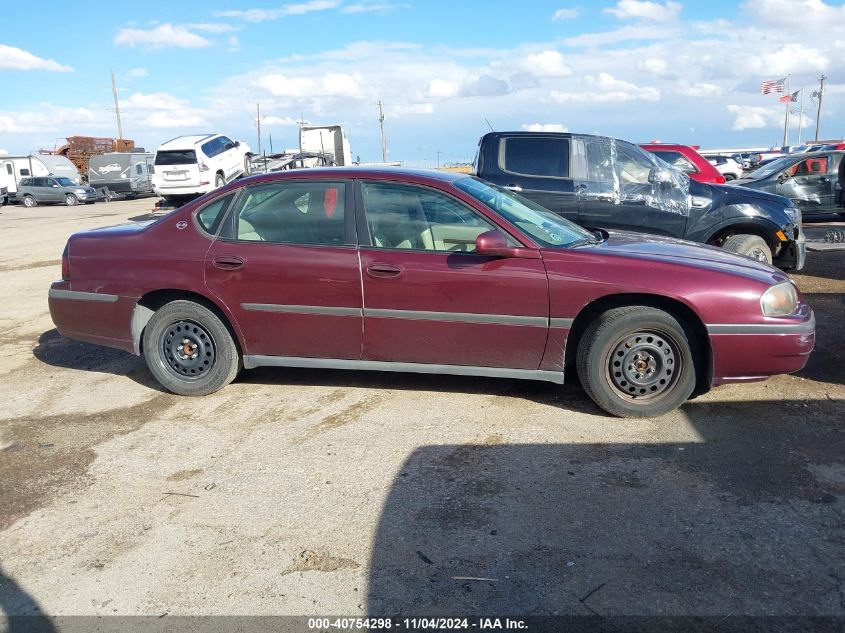 2004 Chevrolet Impala VIN: 2G1WF52E649387334 Lot: 40754298