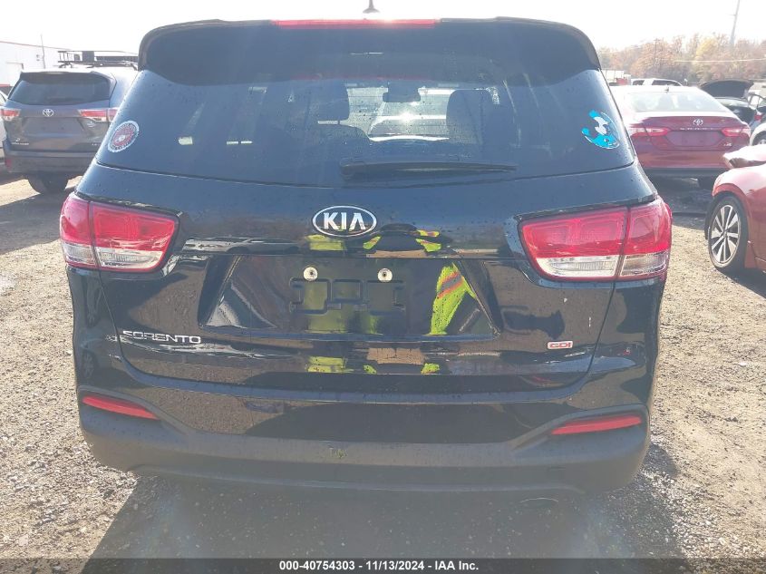 2017 Kia Sorento 2.4L L VIN: 5XYPG4A31HG217895 Lot: 40754303