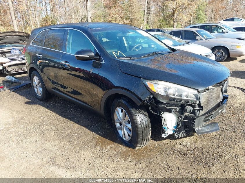 2017 KIA SORENTO 2.4L L - 5XYPG4A31HG217895