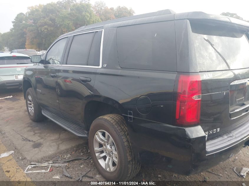 2019 Chevrolet Tahoe Lt VIN: 1GNSKBKC6KR160766 Lot: 40754314