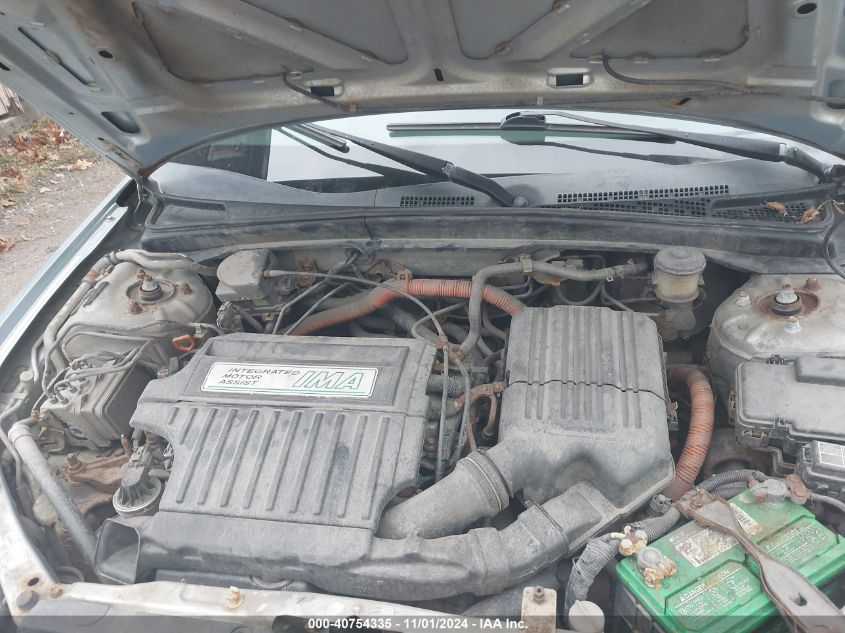 2003 Honda Civic Hybrid VIN: JHMES96603S018456 Lot: 40754335