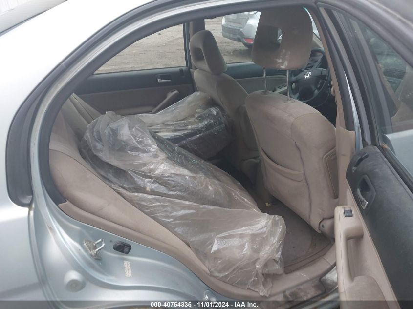 2003 Honda Civic Hybrid VIN: JHMES96603S018456 Lot: 40754335