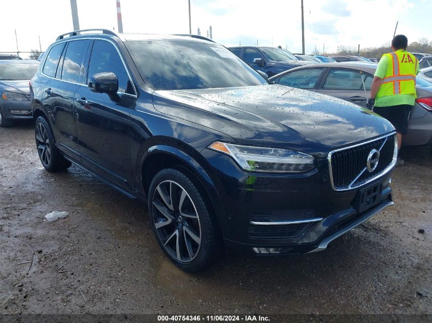 VIN YV4A22PK5J1326046 2018 Volvo XC90, T6 Momentum no.1