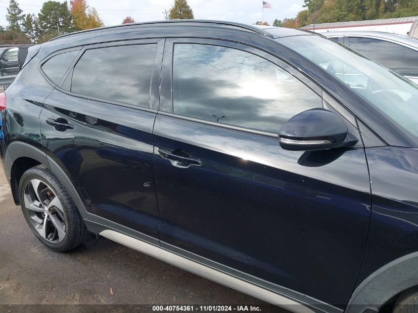 2018 Hyundai Tucson Value VIN: KM8J33A22JU810653 Lot: 40754361